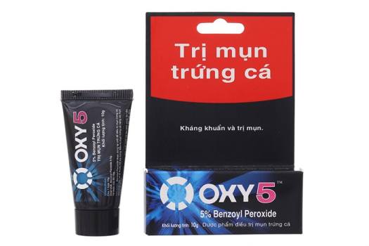 OXY 5  Kem chấm mụn