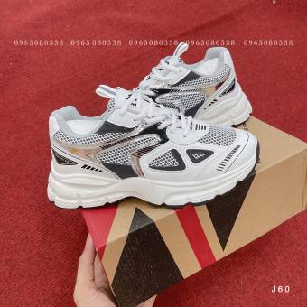 Giày thể thao nam, giày nam sneaker tăng chiều cao xám - J60