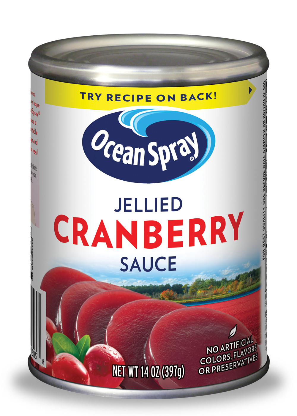 Sốt Nam Việt Quốc Dạng Thạch Ocean Spray Jellied Cranberry Sauce, Hộp 397g