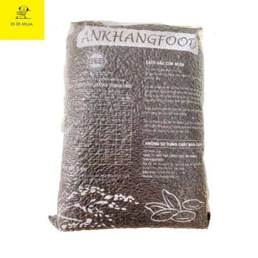 Gạo lứt tím than 2kg dẻo không cần ngâm nước trước khi nấu chất lượng hảo hạng