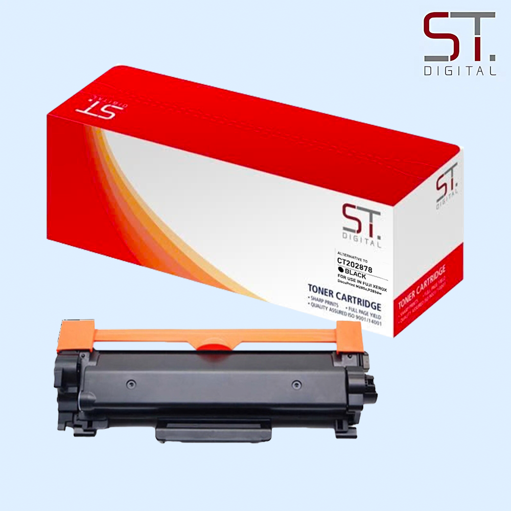 Local Stock Fuji Xerox Ct202877 Black Toner Cartridge For
