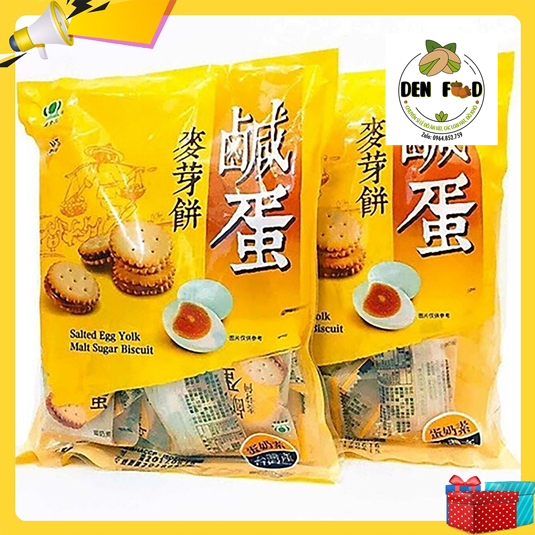 Bánh quy trứng muối Đài Loan - túi 500g