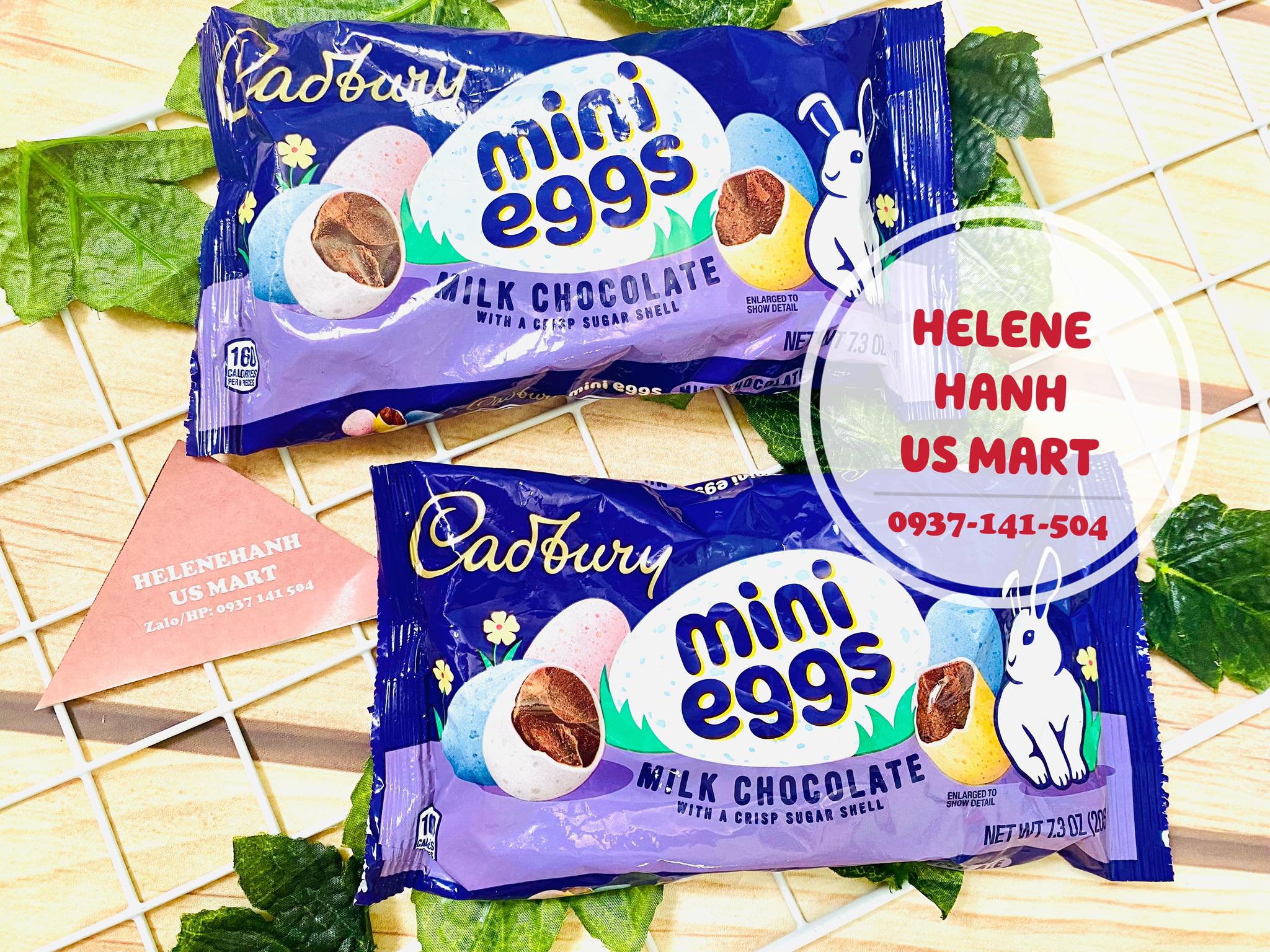 Socola trứng cadbury mini EGGS phiên bản lễ phục sinh 206g của Mỹ