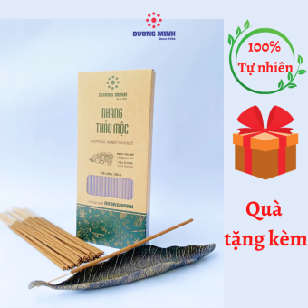 Nhang sạch Thảo Mộc hương tết xưa Dương Minh - nhang 20cm 30cm 40cm, nhang thơm hương thảo mộc tự nhiên