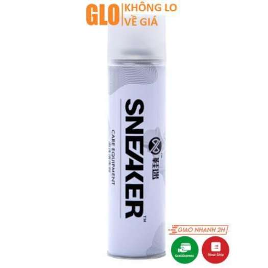☒❆ Chai Xịt Bọt Vệ Sinh Sạch Giày Snoker/Sneaker Không Cần Giặt GloShop