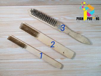 BÀN CHẢI ĐÁNH RỈ, CHẢI CHÀ SÉT, BÀN CHẢI CÁN DÀI LOẠI KẼM, ĐỒNG