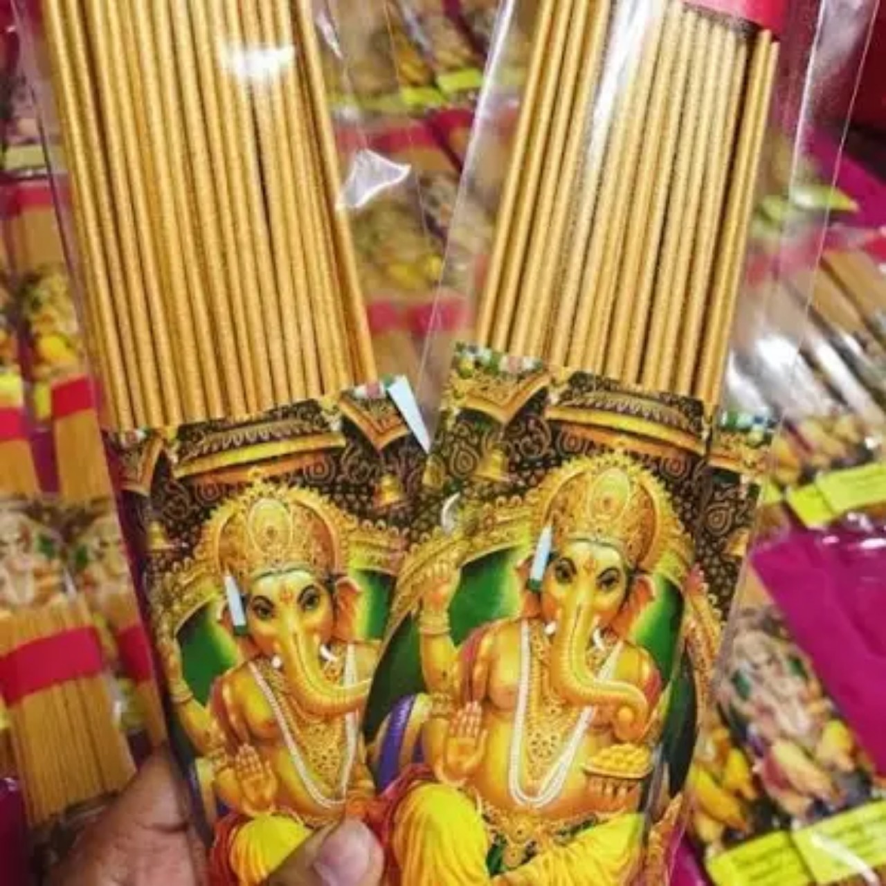 Nhang Tài Lộc Thái Lan Cuộn Tàn Ít Khói 79 cây / Nhang Thần Tài Thái Lan hình con voi