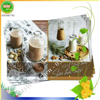 100 công thức sữa thảo mộc