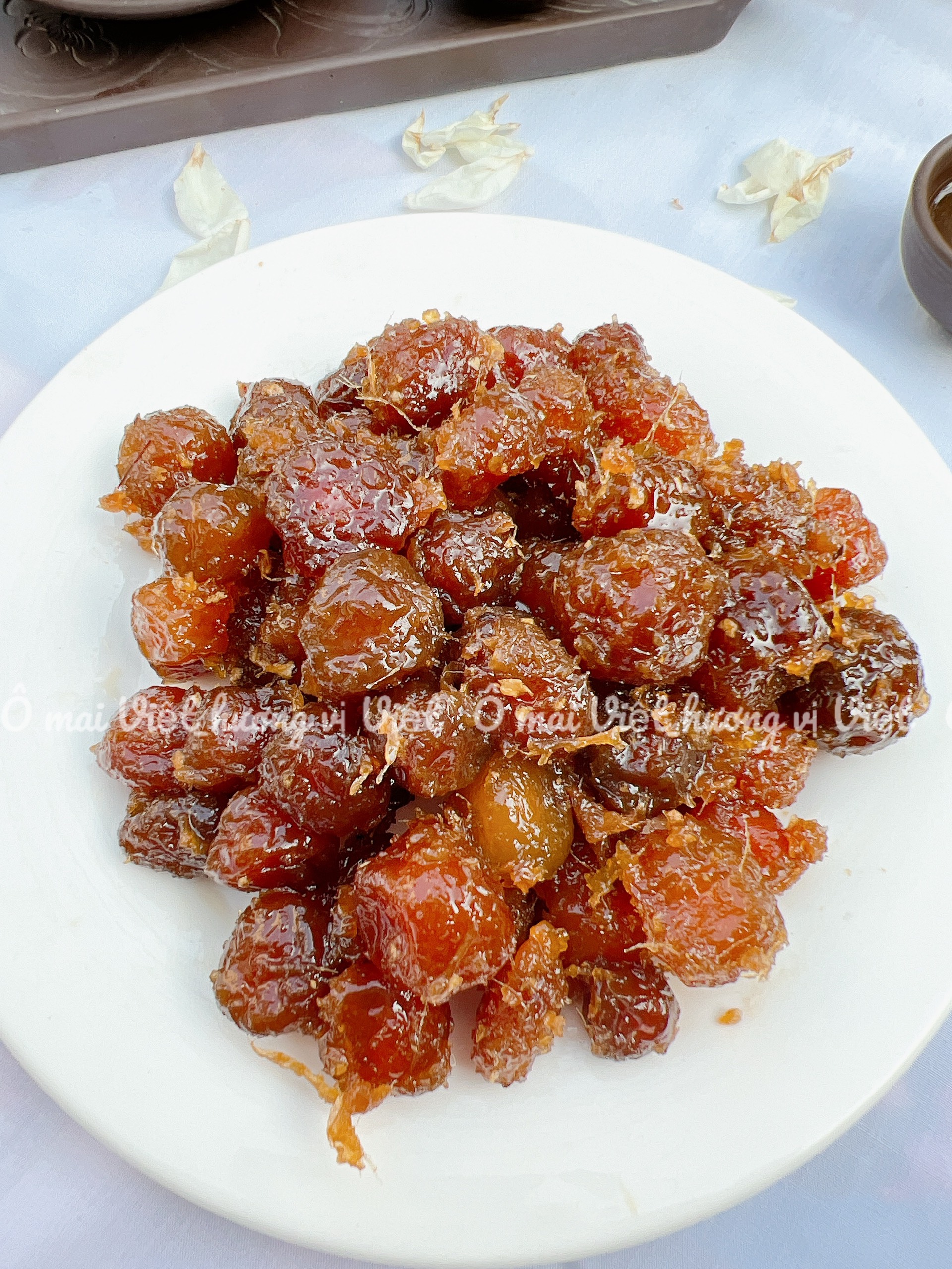 Ô mai mơ xào gừng - ô mai bảo việt