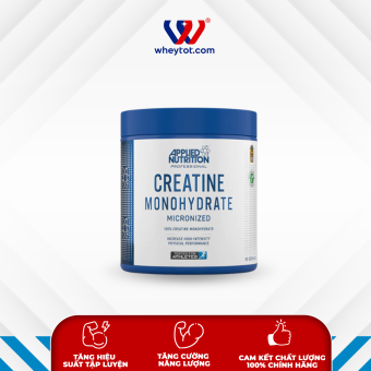 Bột sữa tăng sức mạnh Applied Nutrition Creatine Monohydrate