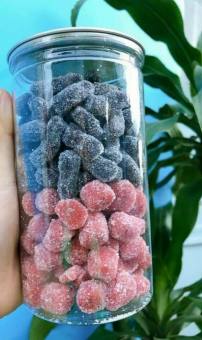 Hộp 500gr kẹo Dâu Tây - Dâu Tằm  Đà lạt