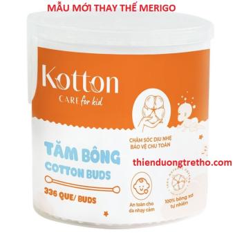 Tăm bông Kotton Bạch Tuyết 336 que đầu bông nhỏ (Tăm bông Bạch Tuyết)