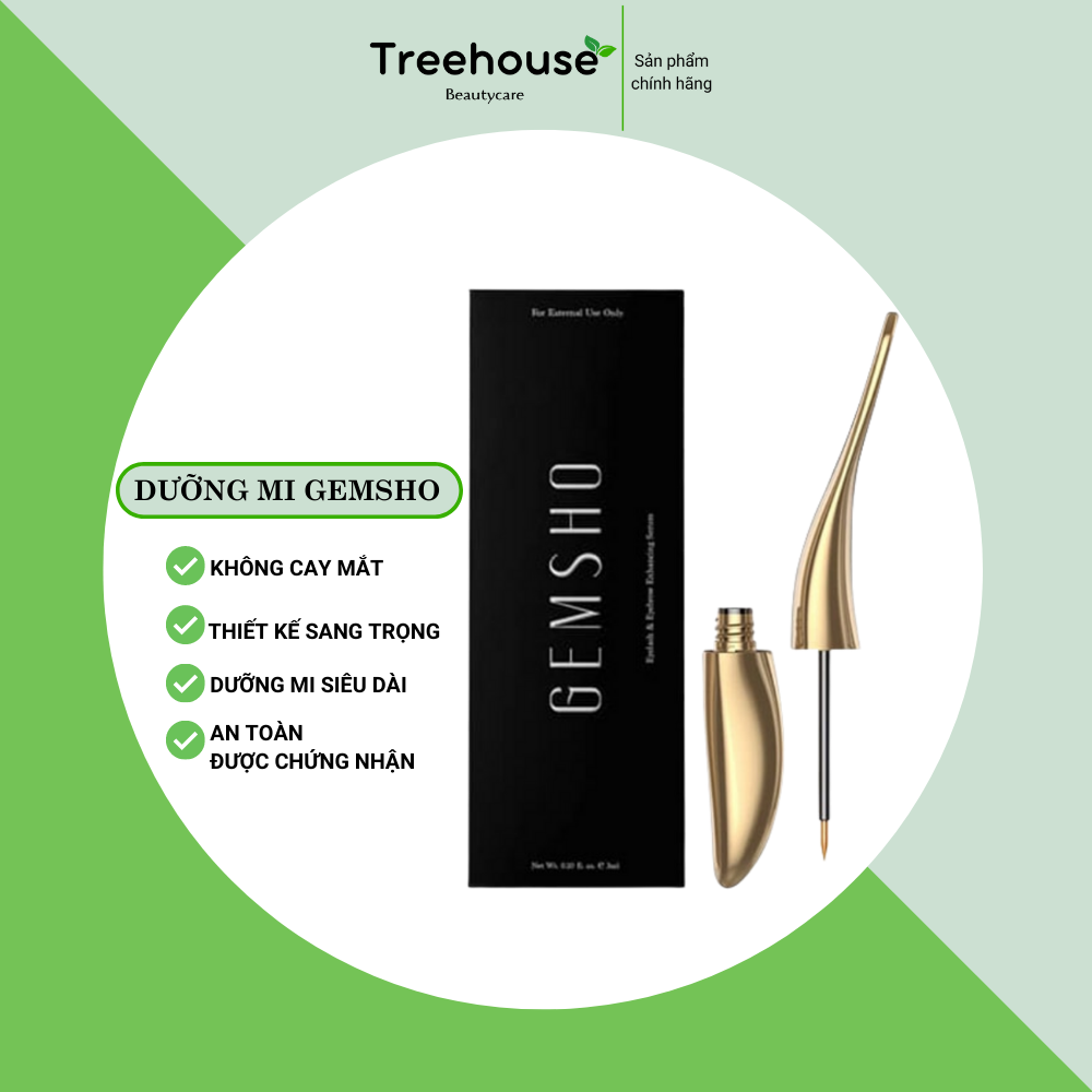 [HCM][HÀNG CHÍNH HÃNG] GIẢM 50K PHÍ SHIP GEL SIÊU DƯỠNG MỌC VÀ DÀI MI GEMSHO TREEHOUSE SHOP