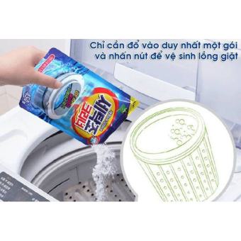 Bột vệ sinh máy giặt Hàn Quốc sát khuẩn khử mùi an toàn cho gia đình 450g BAHOBASA