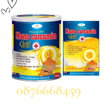 Sữa nghệ nano curcumin gold hỗ trợ dạ dày