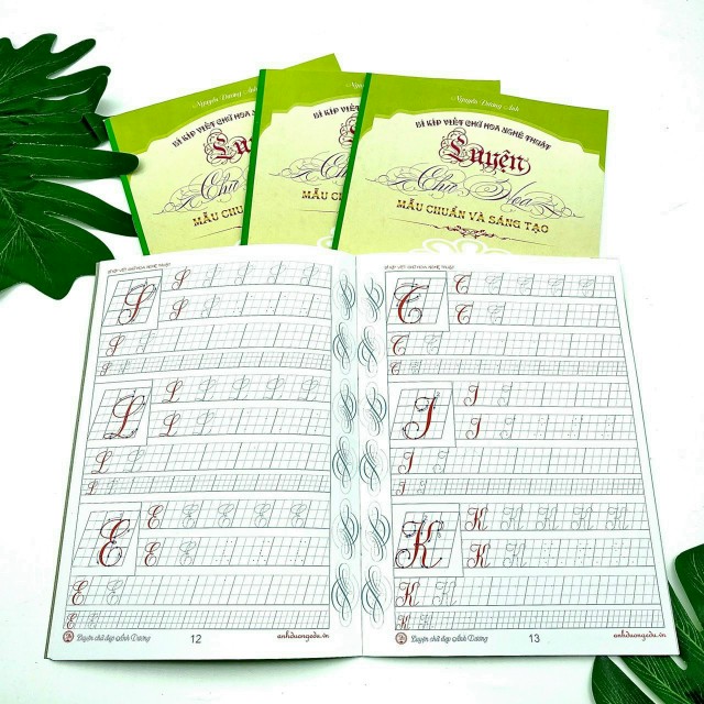 bi kíp viết chữ hoa nghệ thuật theo mẫu chữ chuẩn và chữ sáng tao có quyển sách này trong tay viết chữ sáng tạo không còn khó khăn với tất cả nhưng ai yêu thích môn nghệ thuật chữ viết này