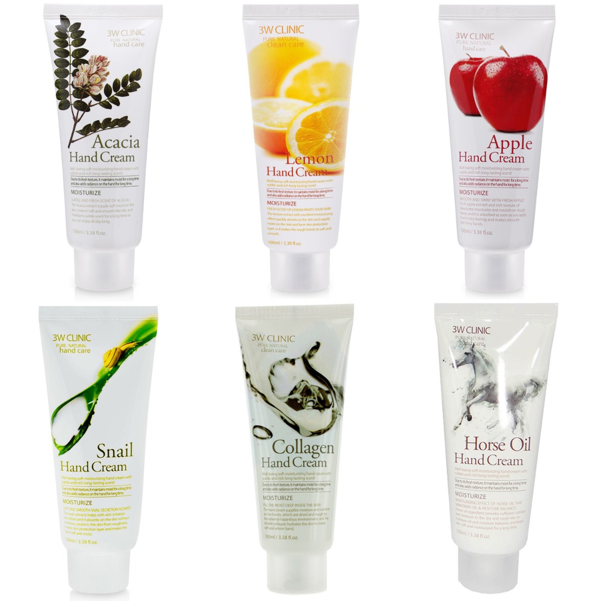 Kem dưỡng ẩm da tay 3w clinic hand cream 100ml