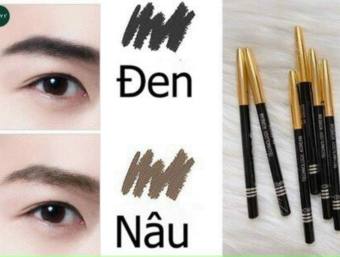 Chì kẻ mí mắt Marado mềm mịn nét vẽ bền màu (nâu và đen)