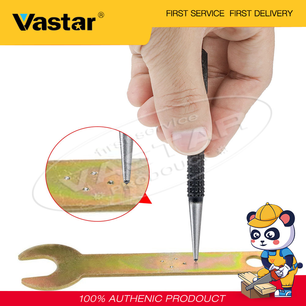 Vastar 3 Dụng cụ đục lỗ trung tâm bằng thép carbon 10Cm chính hãng-INTL