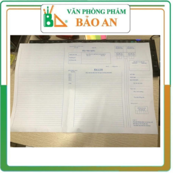 Giấy Thi Đại Học - 20 Tờ Giấy Thi Khổ A3