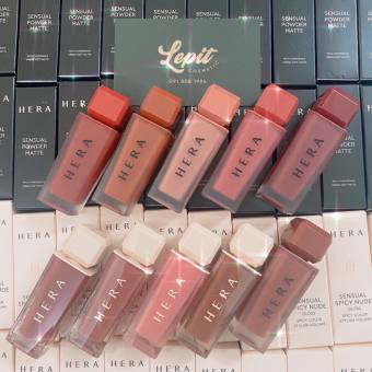 Son Hera Sensual Powder Matte và Hera Sensual Spicy Nude Gloss