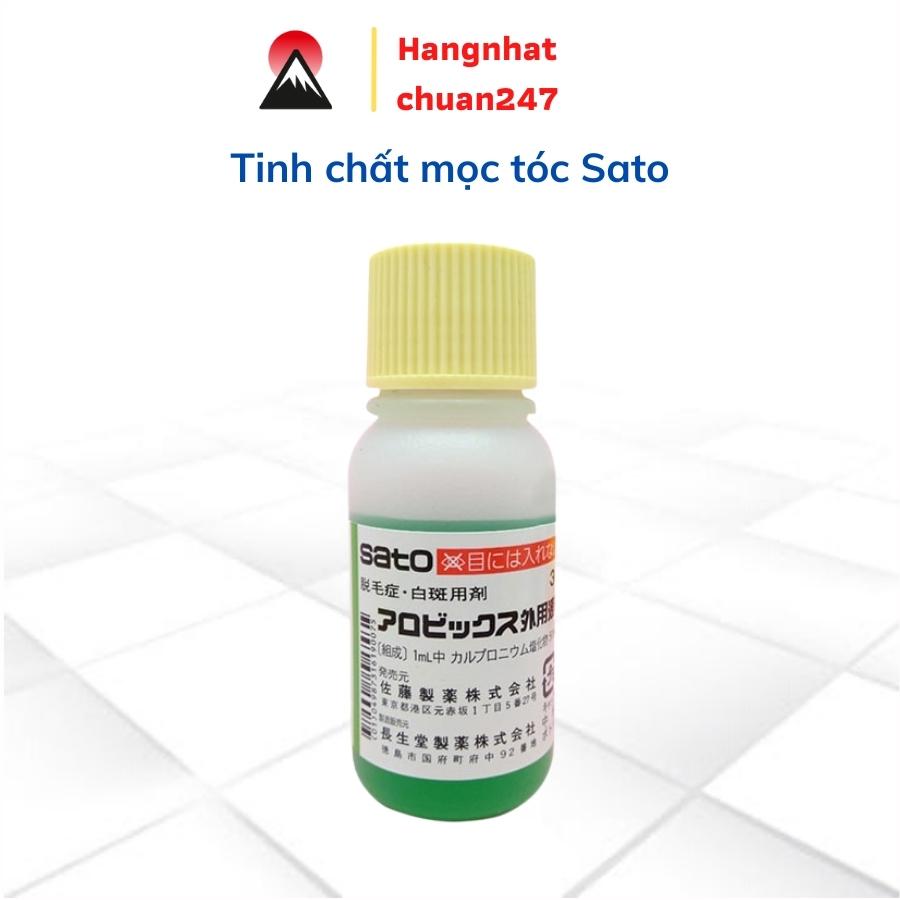 Tinh chất mọc tóc Sato 30 ml Nhật Bản nuôi dưỡng mái tóc chắc khỏe óng mượt