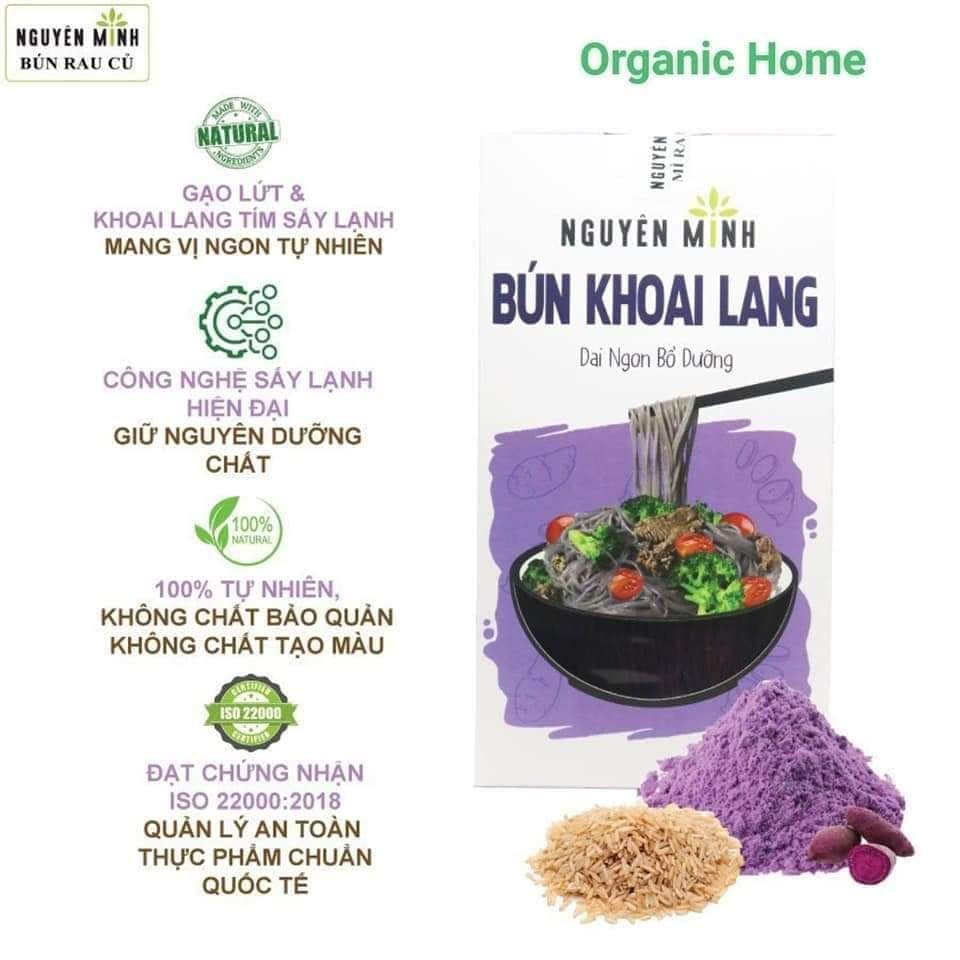Bún rau củ Nguyên Minh - bún khoai lang