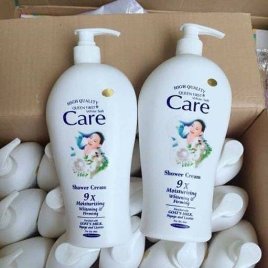 Sữa Tắm Dê White Care 9x Cao Cấp Chai Khổng Lồ 1200ml, (Date: 36 Tháng) Hương Thơm Quyến Rũ - Sữa Tắm Dê Care Cho Làn Da Mịn Màng Như Lụa
