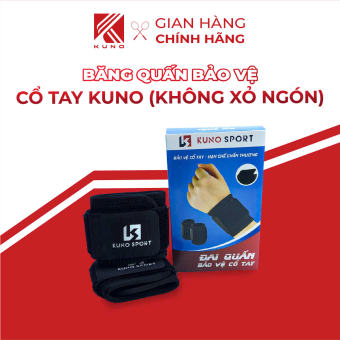 Băng Bảo Vệ Cổ KUNO SPORT Tay Tập Gym Cầu Lông Tennis Bó Cổ Tay Chống Chấn Thương 1 Đôi