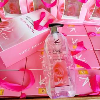 SỮA TẮM BẬC TÔNG DA CÁNH HOA HỒNG TƯƠI Kay Beauty