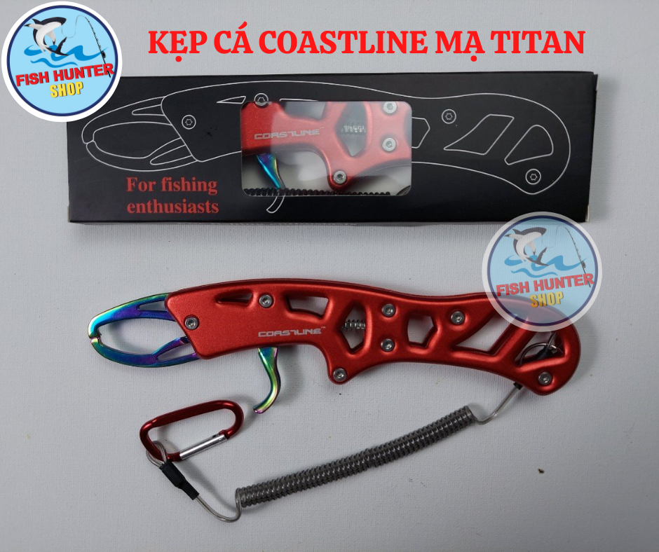 Kìm kẹp cá mạ titan 21.5x6cm/ kềm kẹp cá giá rẻ