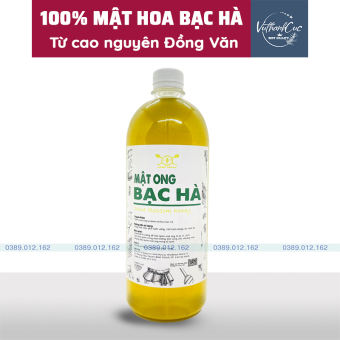 Mật Ong Bạc Hà Đồng Văn - Hà Giang, 100% Nguyên Chất