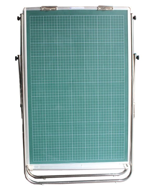 Bảng flipchart - bảng từ viết phấn hàn quốc bavico bvc0095 kt 80x120 cm