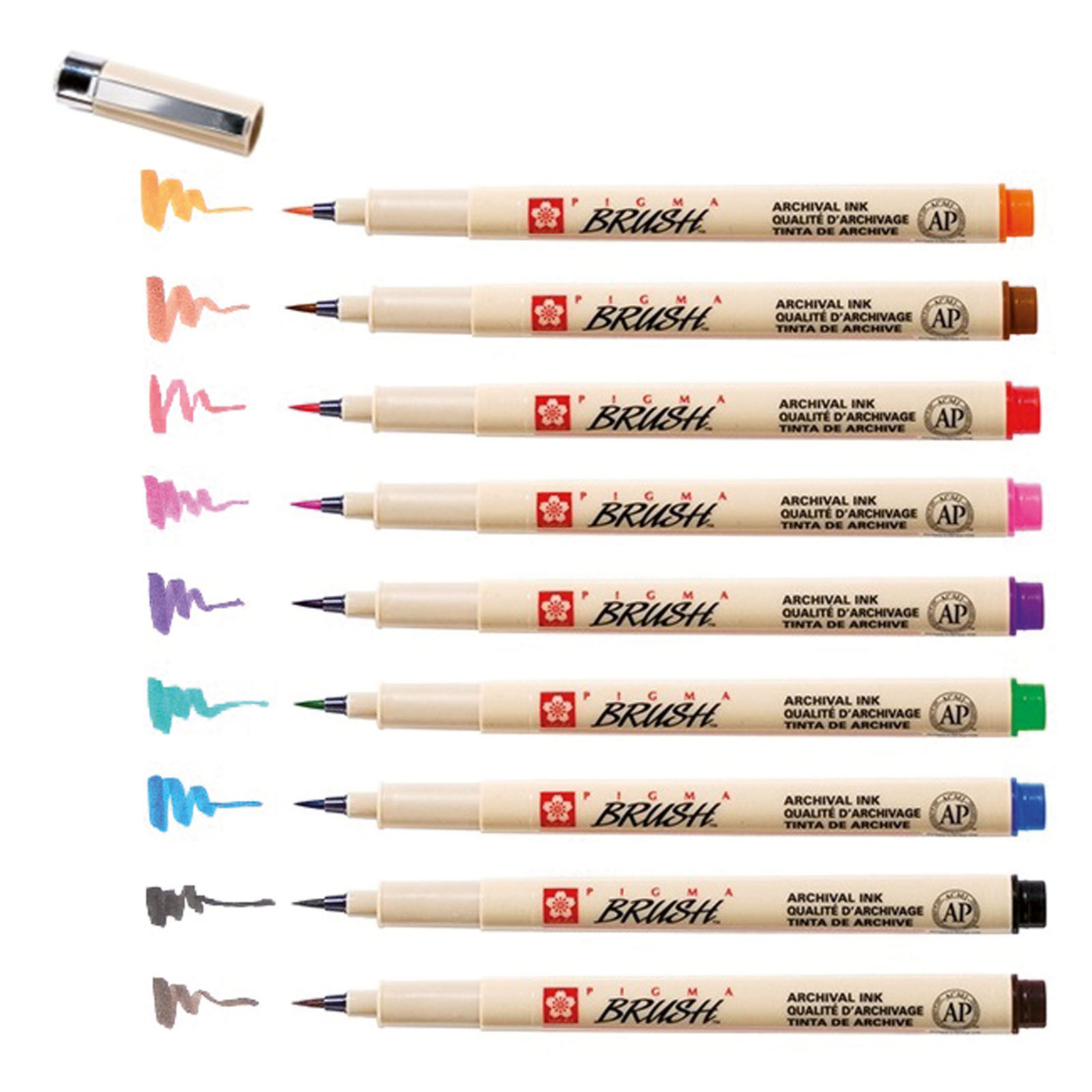 Bút vẽ đầu cọ Sakura Pigma Micron Brush