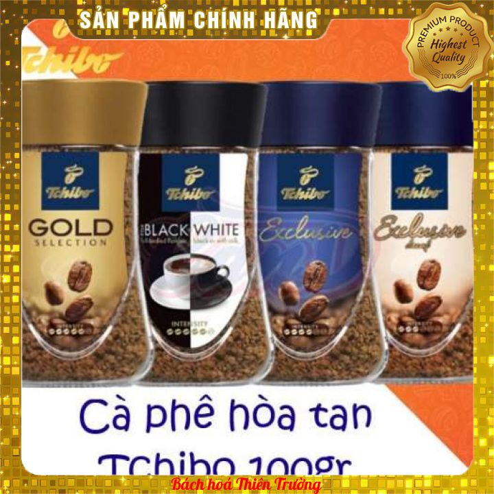 Cafe hòa tan tchibo - lọ 100g