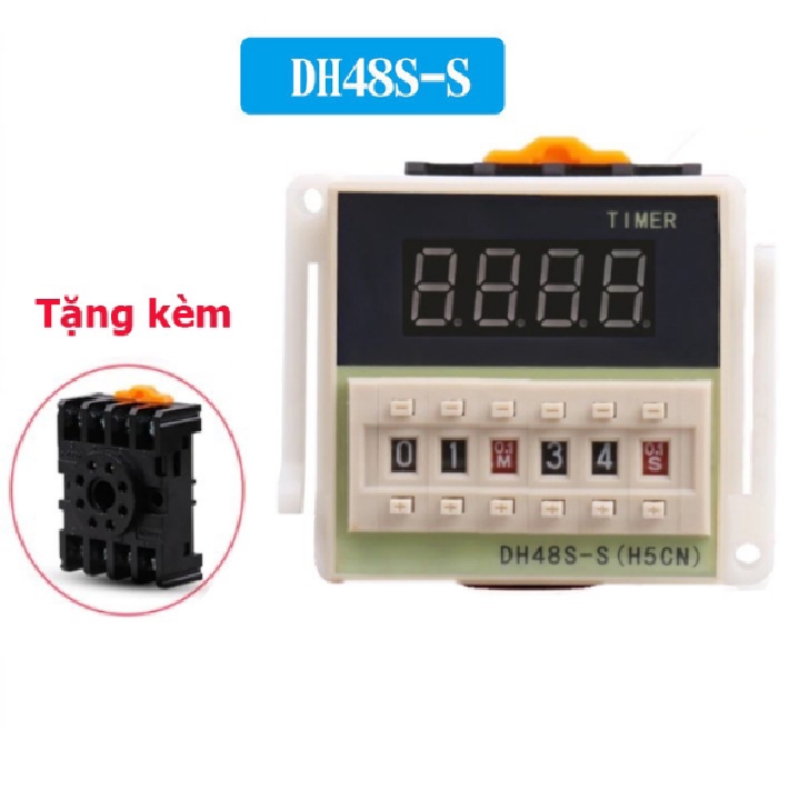 Timer hẹn giờ DH48S -S luân phiên, Rơle cài đặt thời gian đảo chiều các thiết bị điện 220V