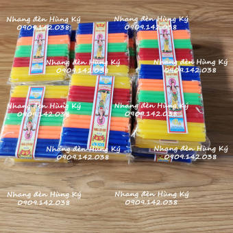 Đèn cầy trung thu nhiều màu 48-50 cây