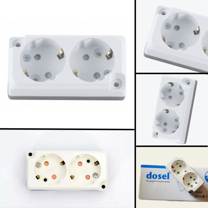Ổ cắm điện Hàn Quốc Dosel DC1211