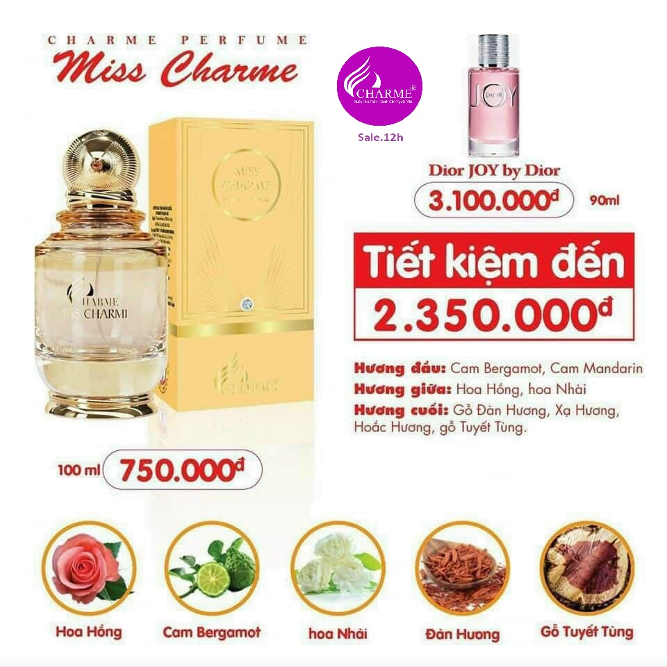 Nước Hoa Charme_Miss_Charme 100ml