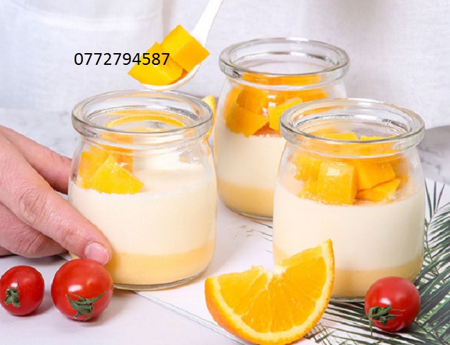 Set 10 Hũ thủy tinh, hũ pudding, hũ thủy tinh 200ml năp nhựa, đựng sữa chua, bánh plan