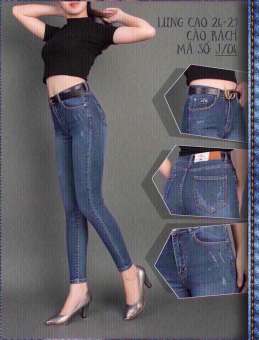 QUẦN JEAN NỮ THỜI TRANG CAO CẤP LULY FASHION MS54