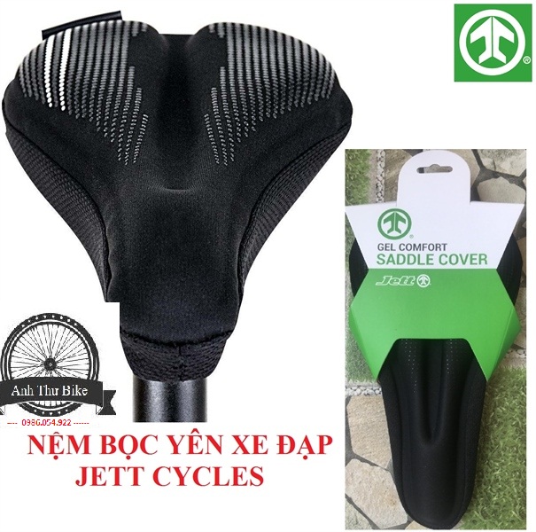 Nệm bọc yên xe đạp cao su jett cycles