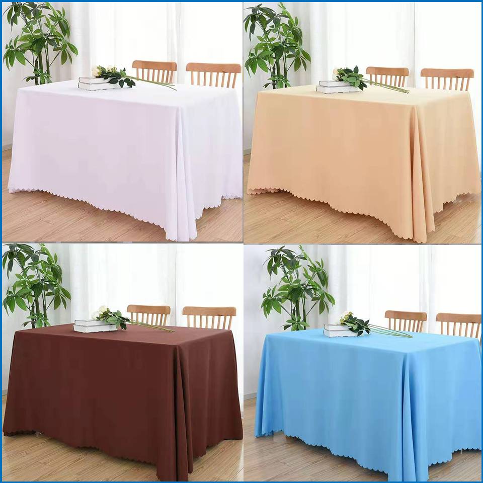 1 Roll/20pcs Disposable Tablecloth Plastic Thin Film Table Covers