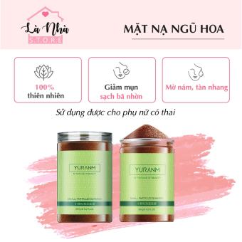 Mặt nạ hạt ngũ hoa tảo biển nguyên chất Yuranm hạt đình lịch dưỡng da cấp nước cân bằng dầu nhờn se khít lỗ chân lông