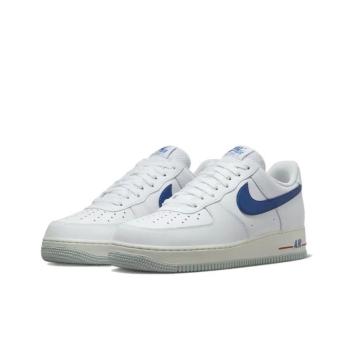 Nike Air Force 1 Low Low Top Sneakers Unisex White Blue,Men's sneakers Nike Air Force 1 Low Low Top Unisex White Blue sneakers,