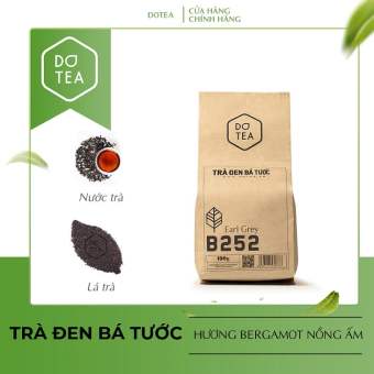 Hồng trà pha chế trà sữa, trà trái cây - Gói 100gam trà đen bá tước B252 Dotea - chát nhẹ, thơm nồng tinh dầu vỏ cam Bergamot (HỎA TỐC)