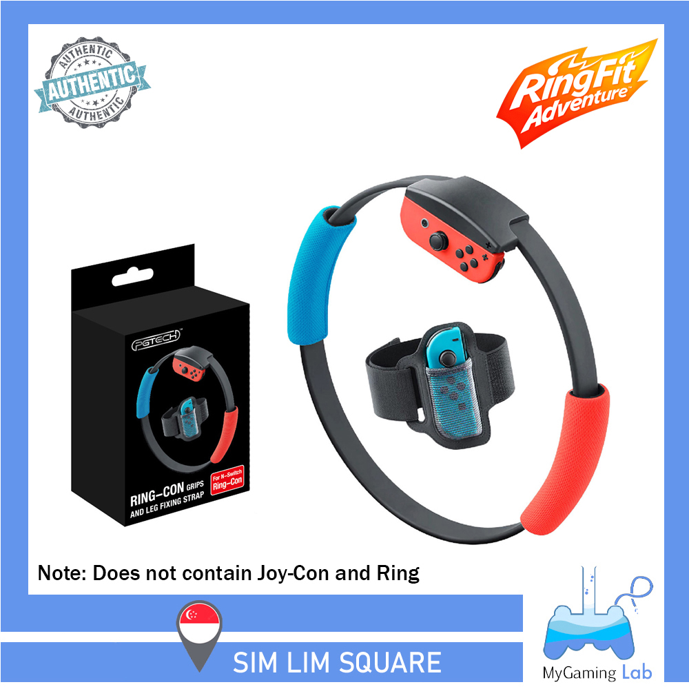 Adjustable Leg Strap Elastic Band For Nintendo Switch Joycon Ring Fit  Adventure Game Ring Feet Accessories