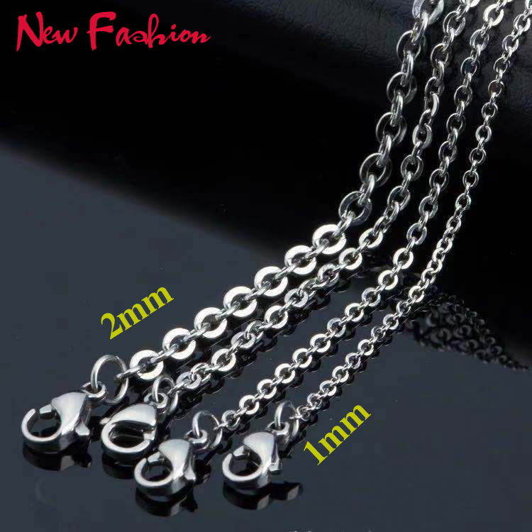 Dây chuyền nữ inox kiểu chữ cong nhí sáng đẹp, không đen hợp thời trang