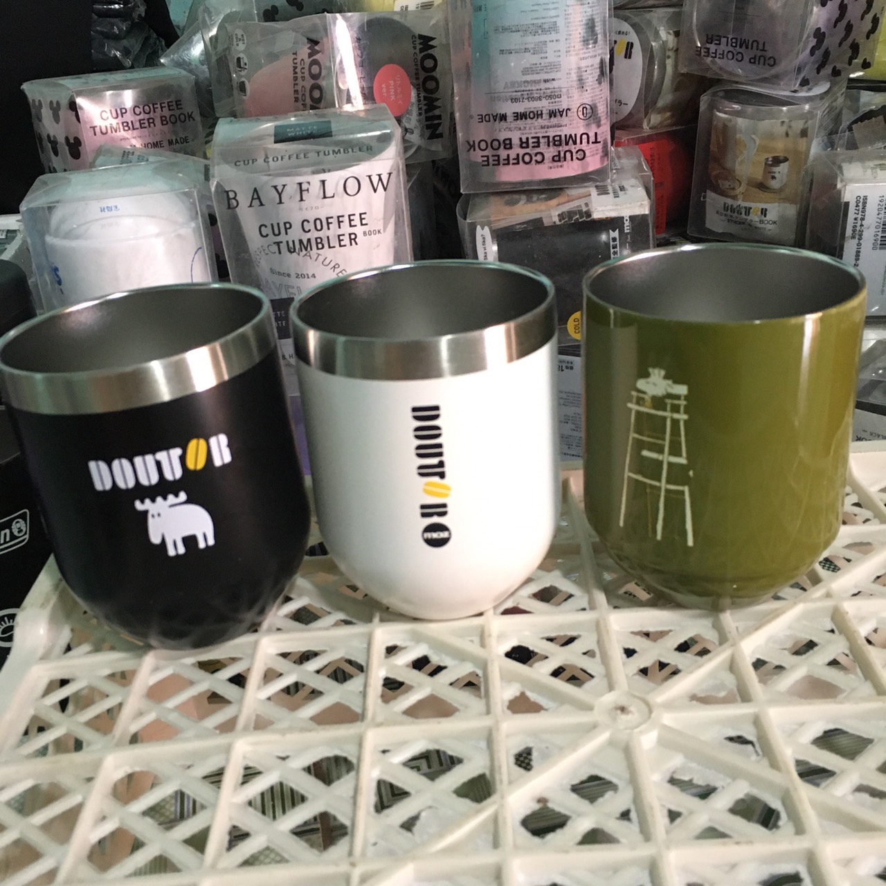 Ly giữ nhiệt inox dung tích 350ml hàng tồn kho siêu thị Nhật thanh lý