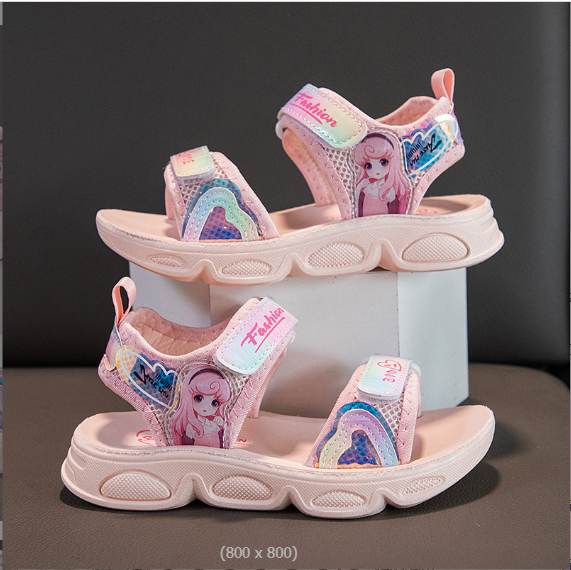 Dép sandal bé gái cao cấp_TT380